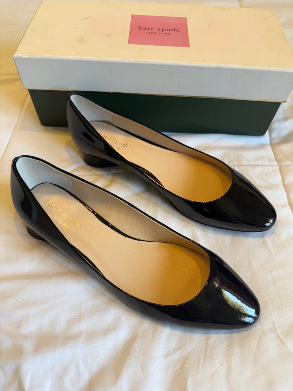kate spade Black Patent Leather Ballet Flats - Picture 3 of 3